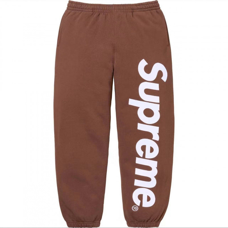 22FW Satin Applique Sweatpant