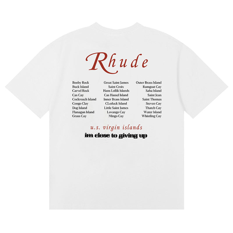 RHUDE USVI Regatta Tour Tee