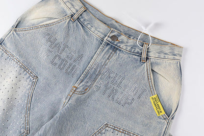 Cough Syrup Denim Shorts