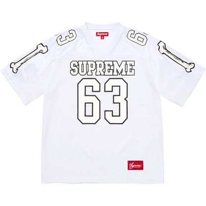 Supreme 25SS Bones Football Jersey Tee