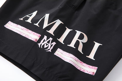 AMIRI Letter Logo Print Short AMIRI