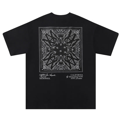 Amiri Printed Cotton Crewneck T-Shirt AMIRI