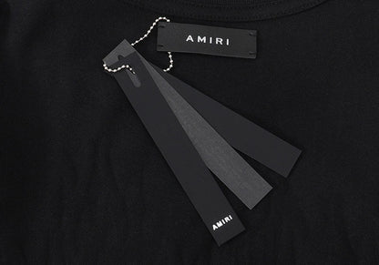 AMIRI flower letter logo print T-Shirts AMIRI