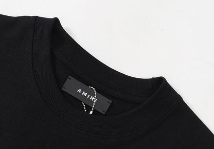 AMIRI flower letter logo print T-Shirts AMIRI