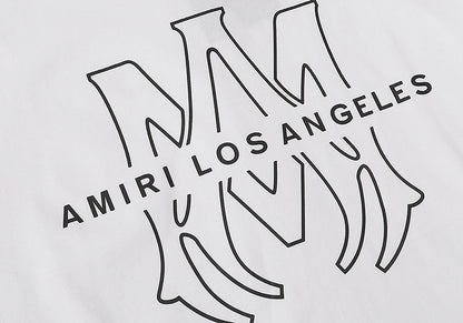 AMIRI Classic letter logo printing T-Shirts AMIRI