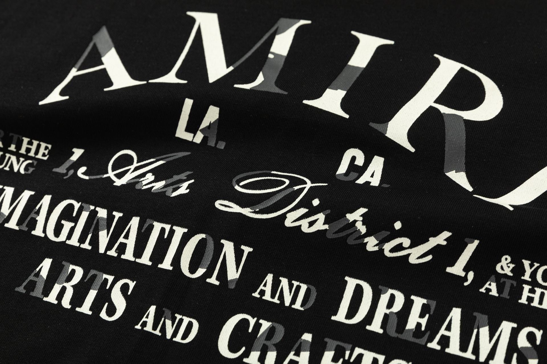 AMlRl Men's Distressed Arts District T-Shirt AMIRI