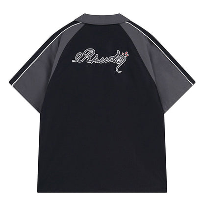 Rhude Letter Logo Printed Shirt RHUDE