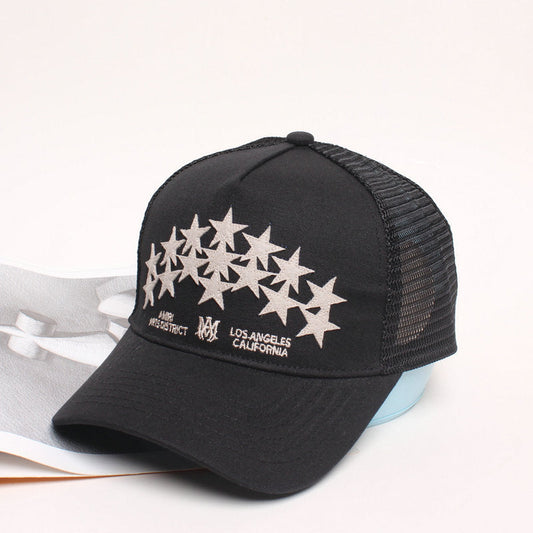 AMIRI  star-patch panelled trucker cap AMIRI