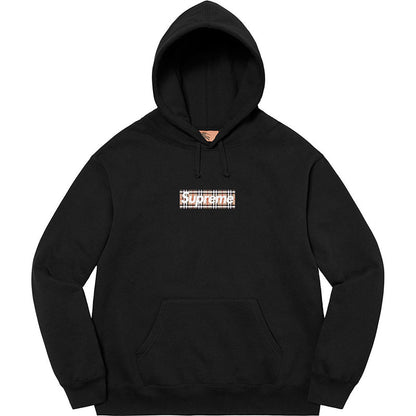 Supreme 22SS Burberry Box Logo Hoodie