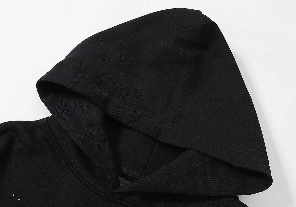 AMIRl Street Style Long Sleeves Plain Cotton Logo Hoodies AMIRI
