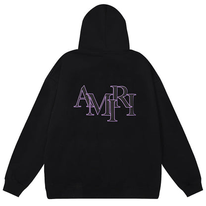 AMIRI Logo-Print Classic Hoodie AMIRI