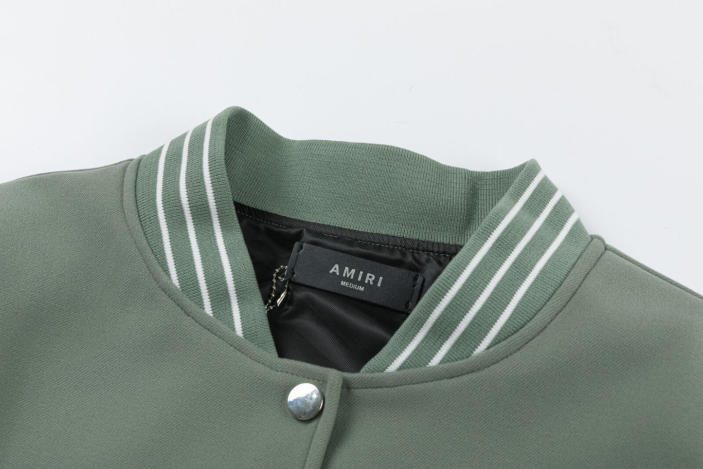 AMlRl appliqué-logo Varsity Jackets AMIRI
