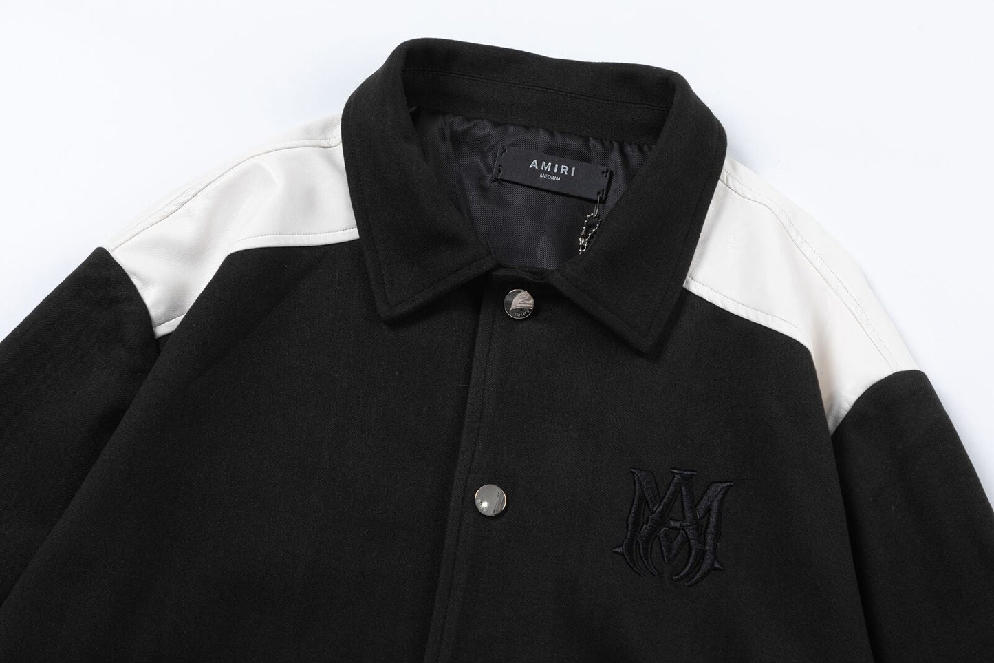AMlRl Ma Band logo-embroidered jacket AMIRI