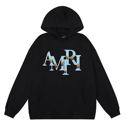 AMIRI Bones Logo-Embroidered Hoodie AMIRI