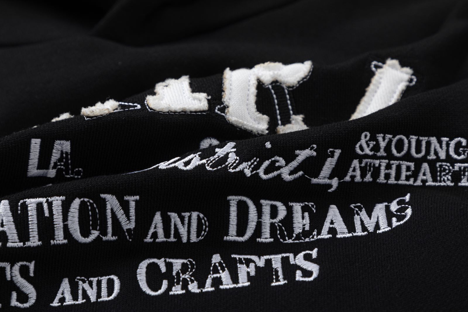 AMlRl Distressed Arts District Hoodie AMIRI