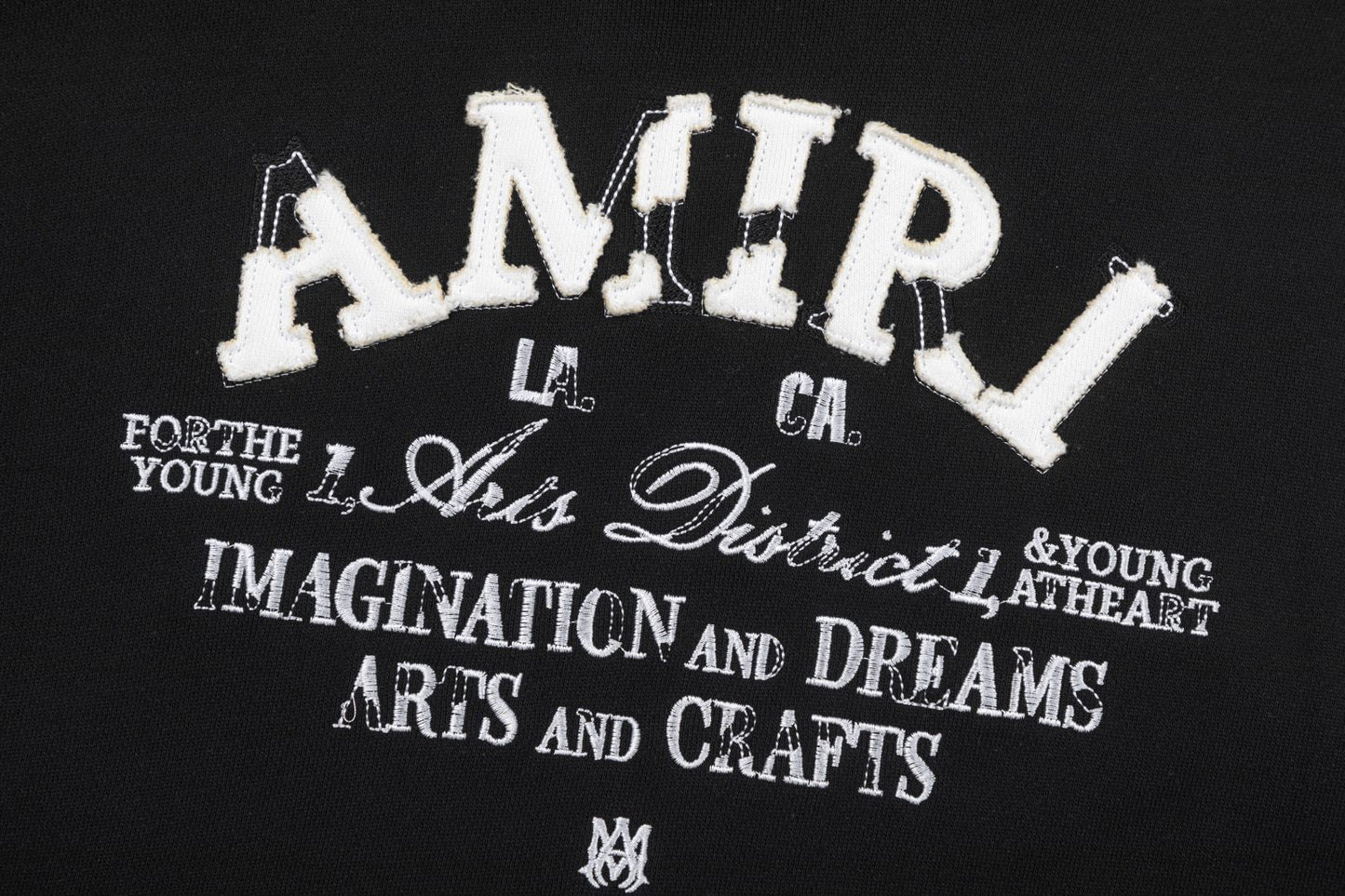 AMlRl Distressed Arts District Hoodie AMIRI