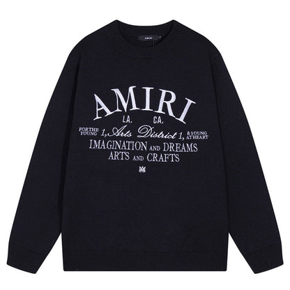 AMlRl Logo Knitted Sweater AMIRI