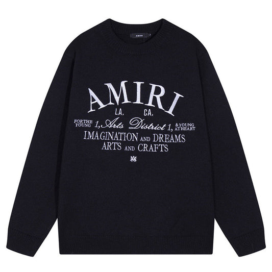 AMlRl Logo Knitted Sweater AMIRI