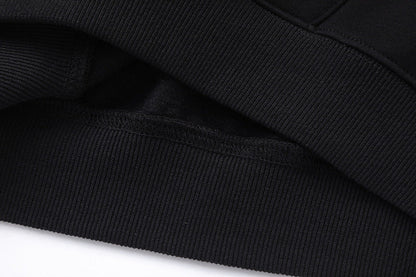 Denim Tears The Black Cotton Wreath Hoodie DENIM TEARS