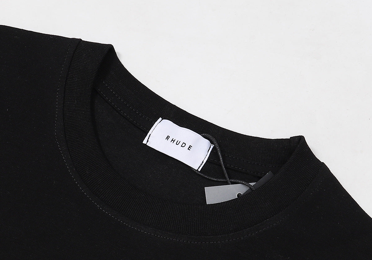 RHUDE Cotton Logo Caviar T-Shirts RHUDE