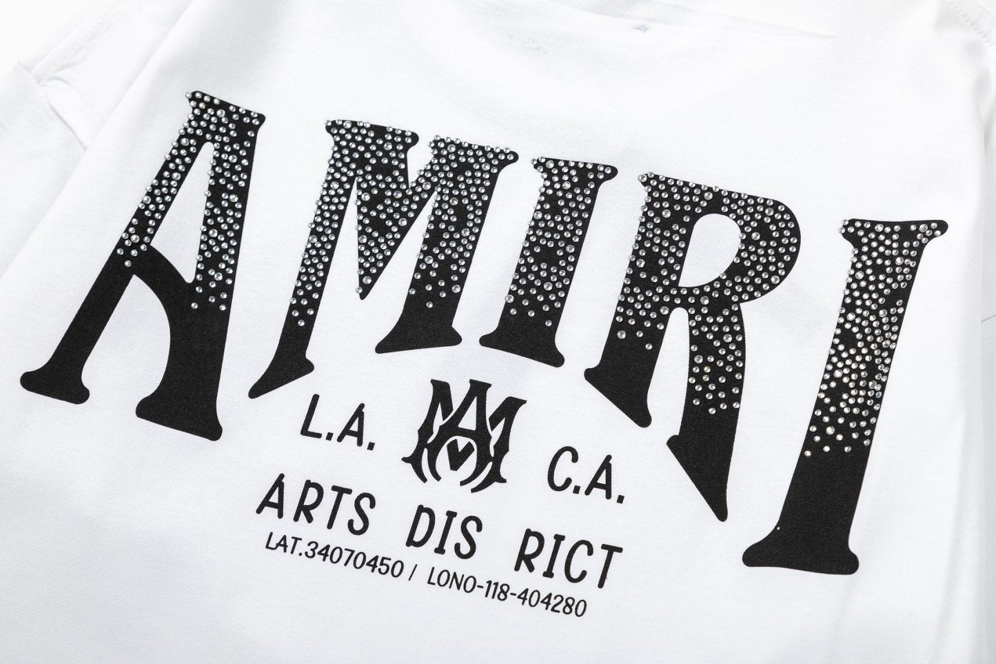 AMIRI  AM Logo Cotton Jersey T-Shirts AMIRI
