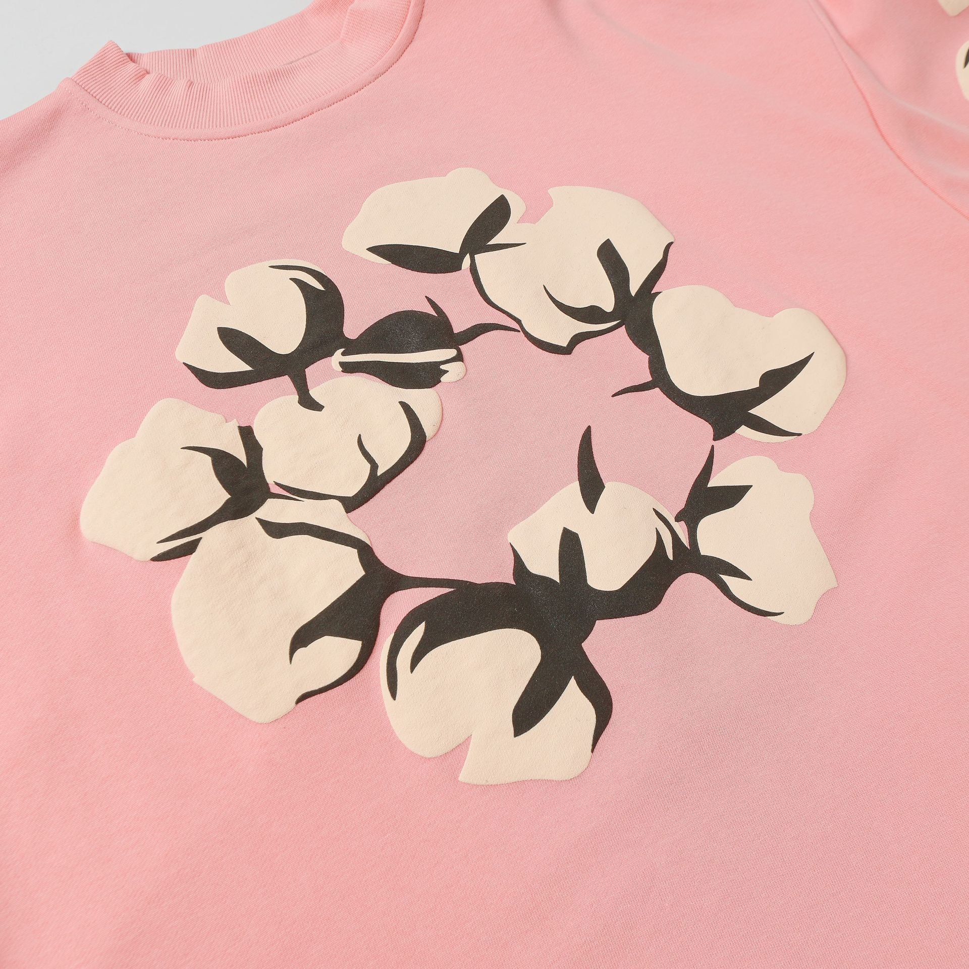 Denim Tears Kapok Pattern Printed Sweatshirts DENIM TEARS