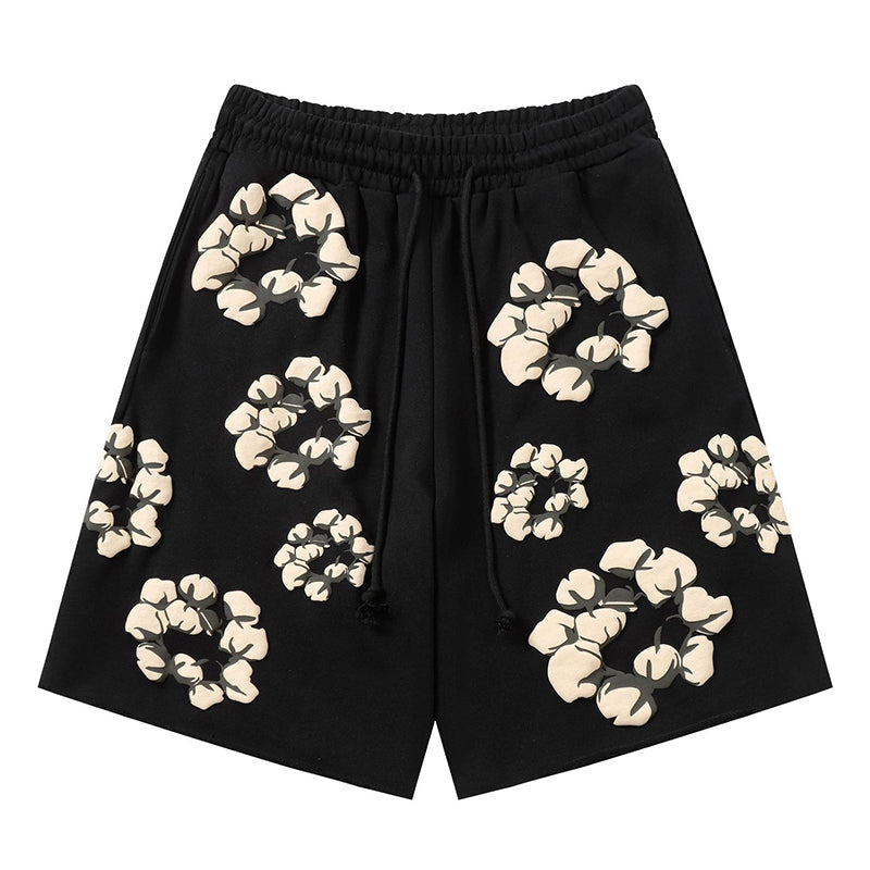 Denim Tears The Cotton Wreath Shorts DENIM TEARS