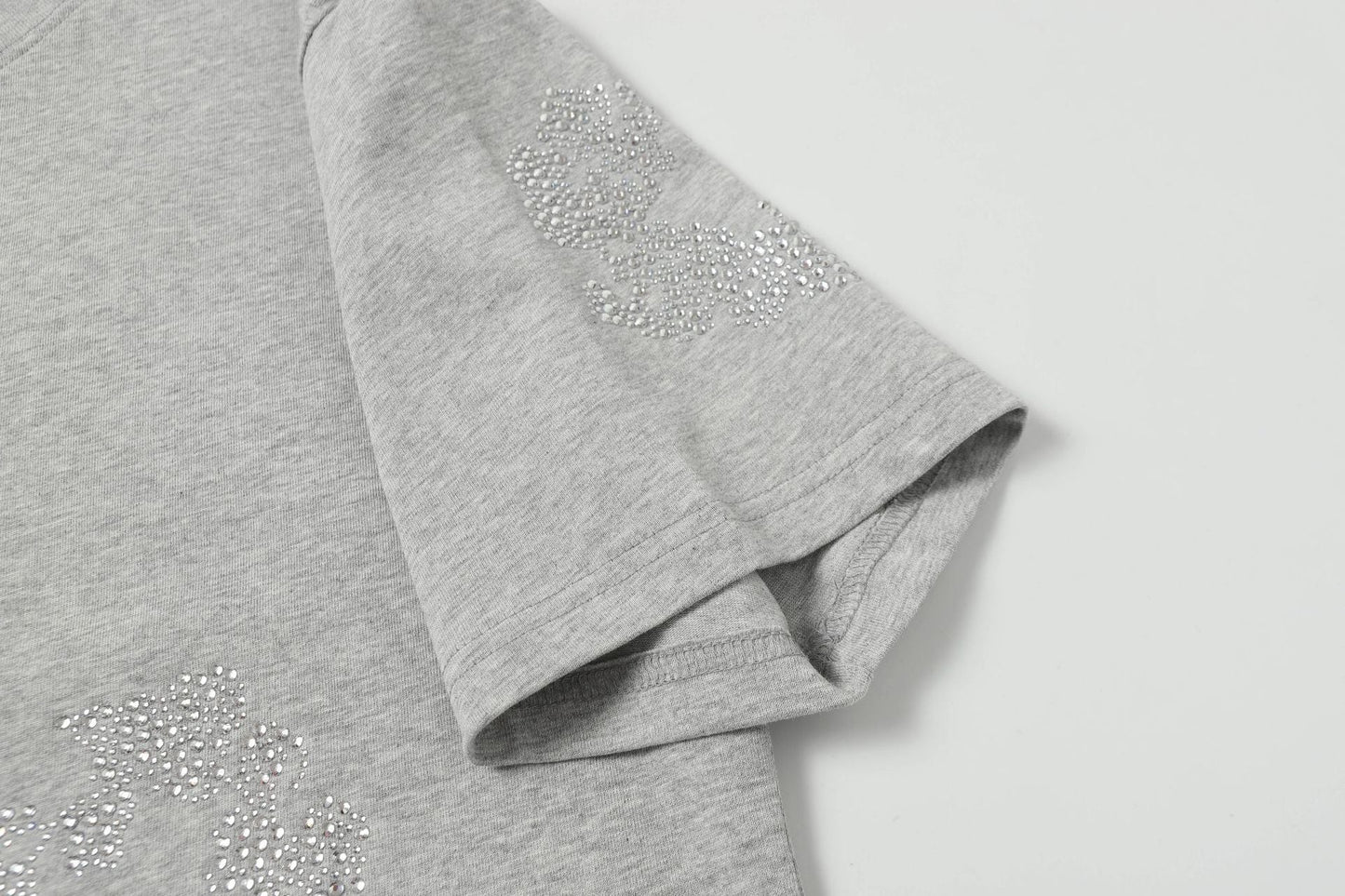 Denim Tears Cashmere Swarovski Cotton Wreath T-Shirts DENIM TEARS