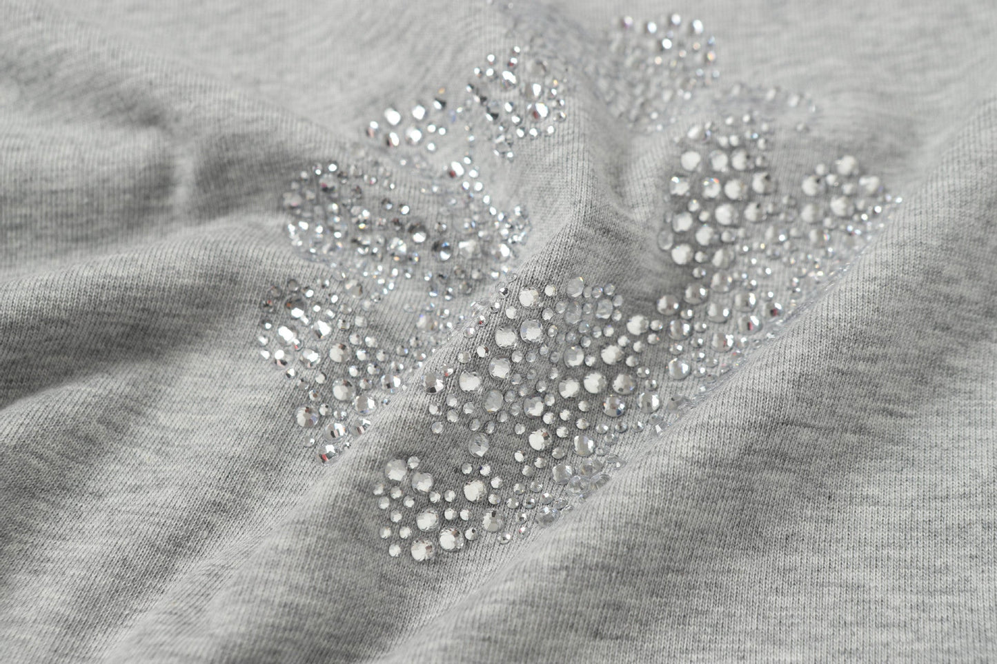 Denim Tears Cashmere Swarovski Cotton Wreath T-Shirts DENIM TEARS