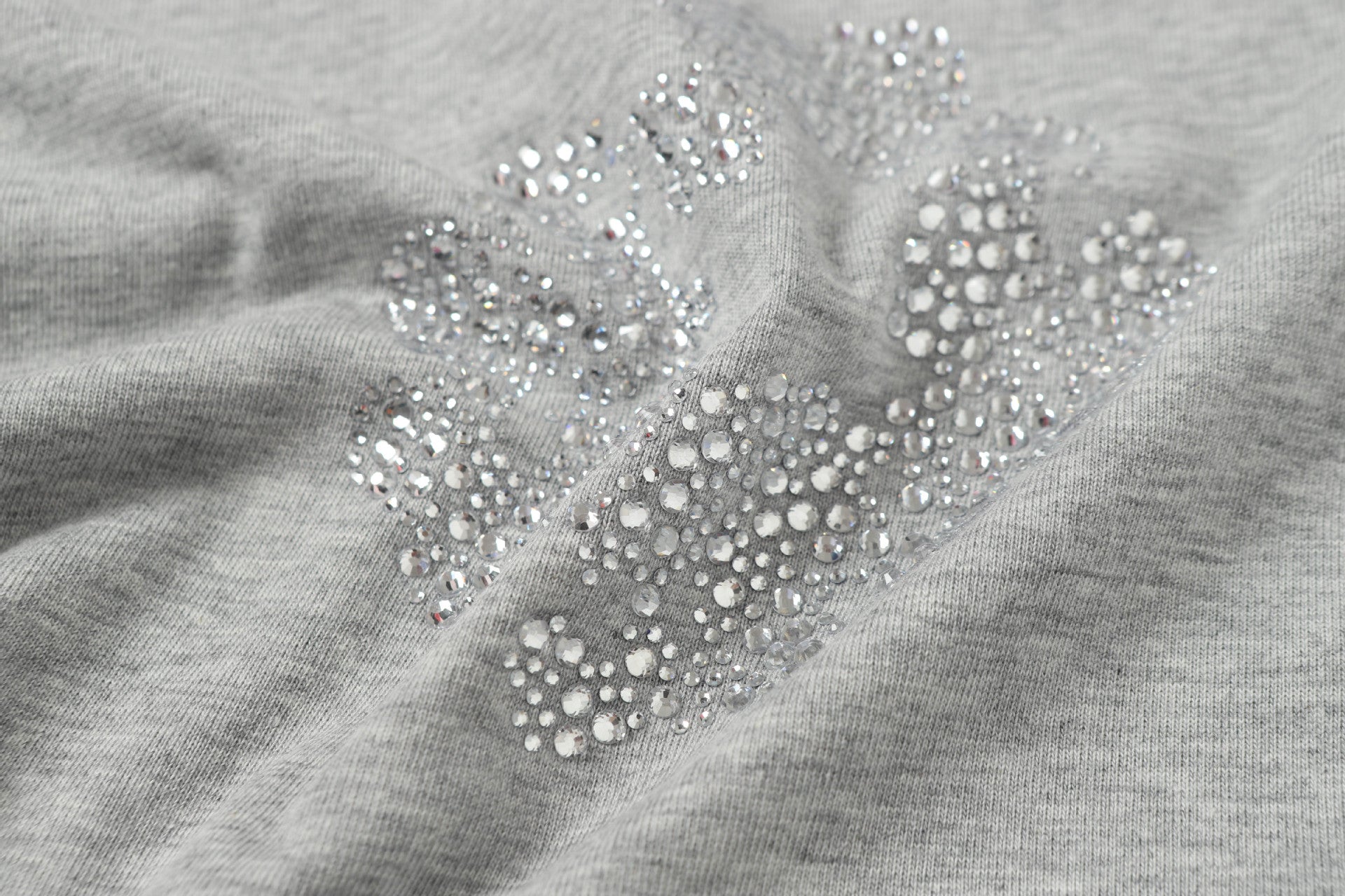 Denim Tears Cashmere Swarovski Cotton Wreath T-Shirts DENIM TEARS