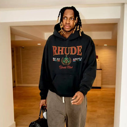 RHUDE Bay Of Angels Yacht Hoodie