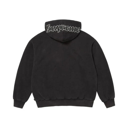 Supreme x Chicago White Sox Zip Up Hooded Sweatshirt black