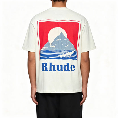 RHUDE Moonlight Regatta Crewneck Tee