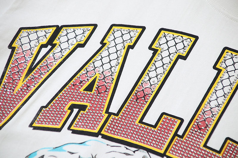 Rhinestone Pattern T-shirt