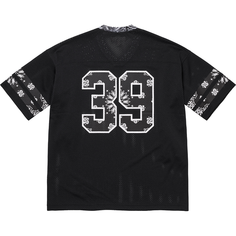 Supreme 25ss Bandana Football Jersey Tee