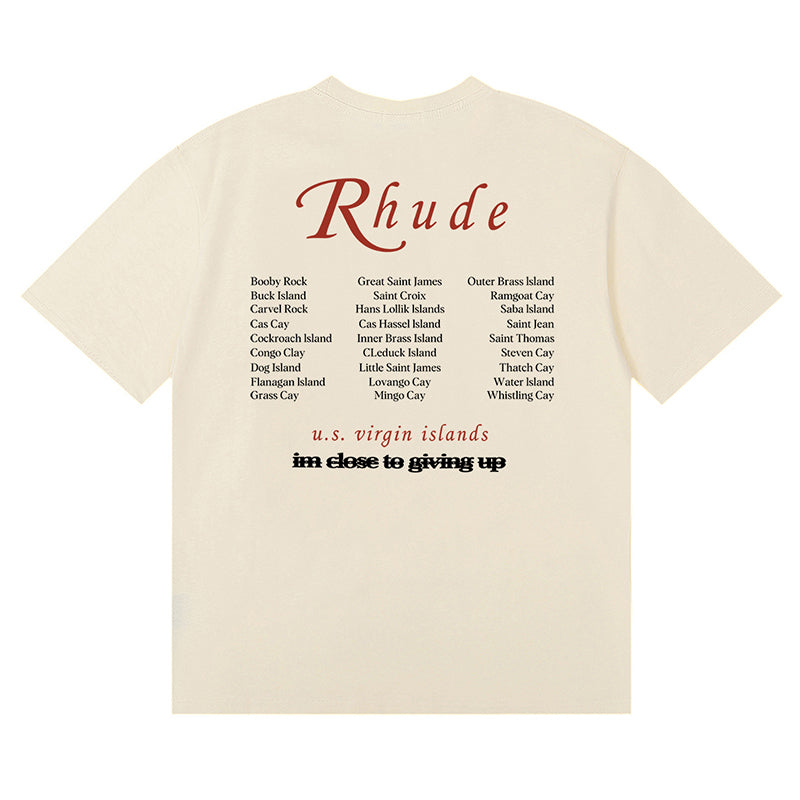 RHUDE USVI Regatta Tour Tee