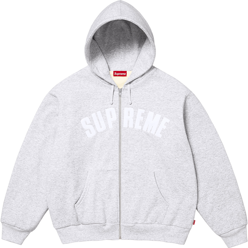 Supreme 25FW Arc Thermal Lined Zip Up Hoodie
