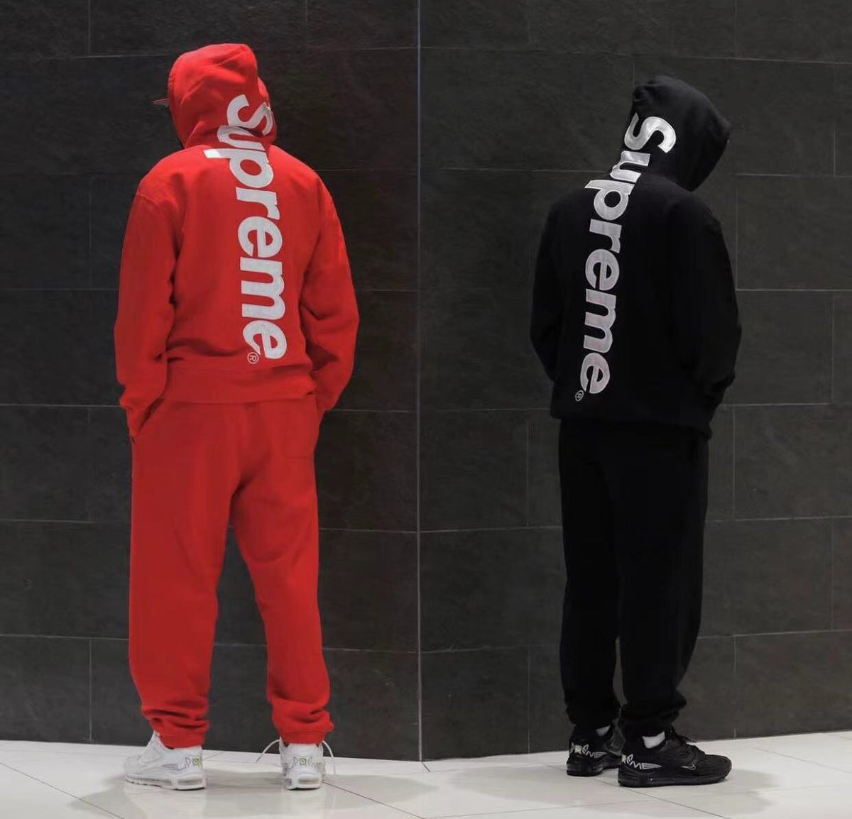 22FW Satin Applique Sweatpant