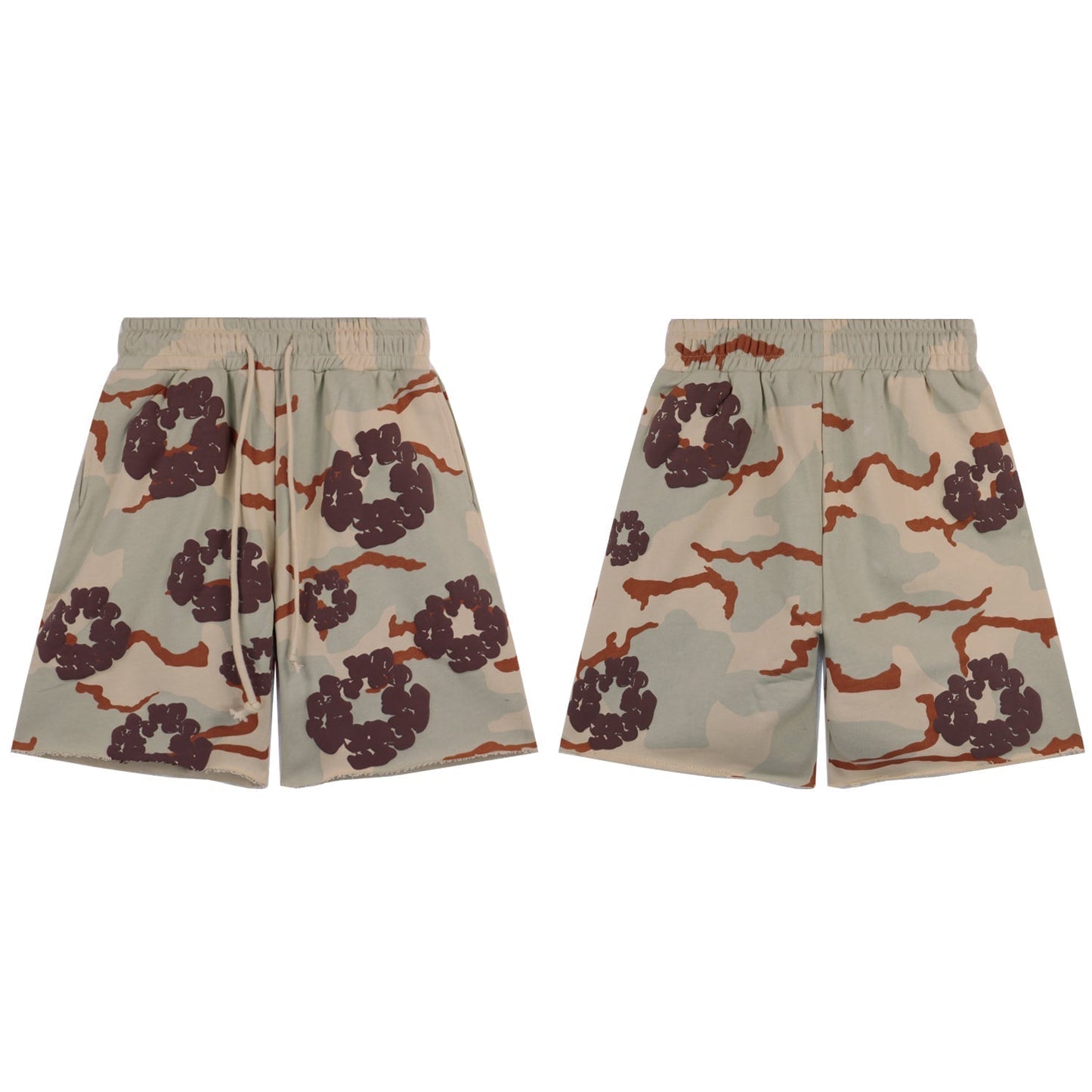 Denim Tears Cotton Wreath Shorts DENIM TEARS