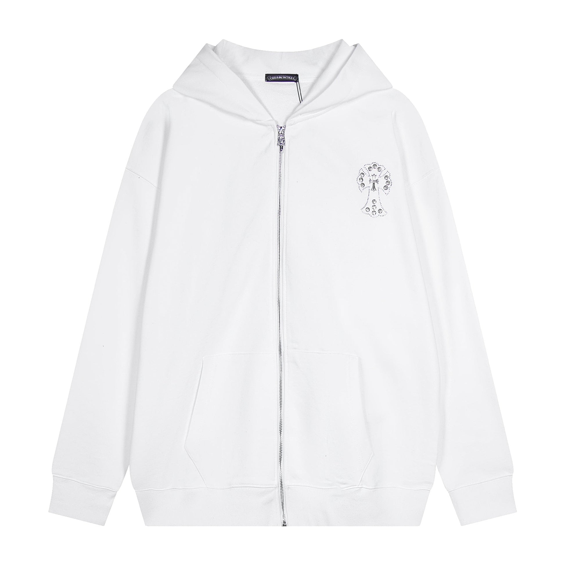 Chrome Hearts New Zip Up Hoodie -TQ02 Chrome Hearts