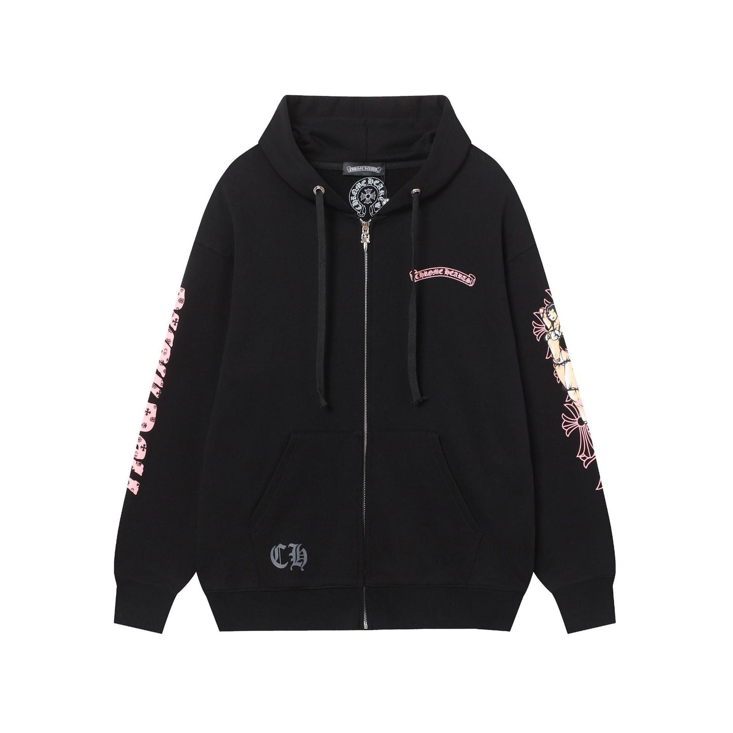Chrome Hearts New Zip Up Hoodie 8660 Chrome Hearts