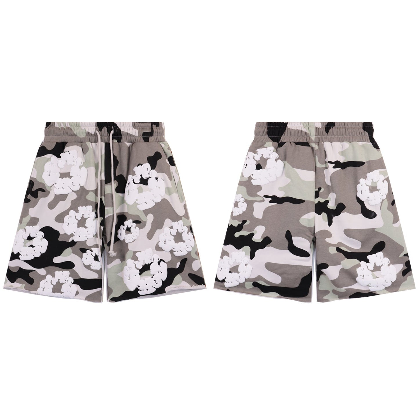 Denim Tears Cotton Wreath Shorts DENIM TEARS