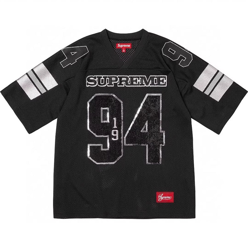 Supreme Sequin Football Jersey