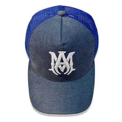 AMIRI LOGO TRUCKER CAPS AMIRI