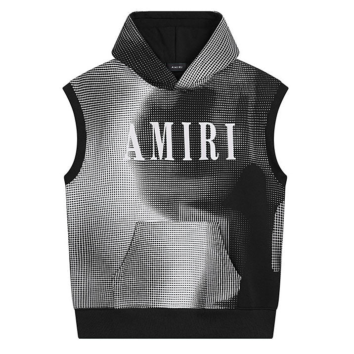 AMIRI Flock Hooded Sleeveless Sweatshirt AMIRI