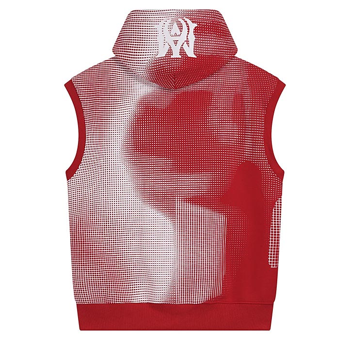 AMIRI Flock Hooded Sleeveless Sweatshirt AMIRI