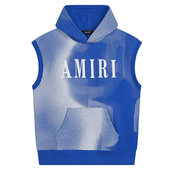 AMIRI Flock Hooded Sleeveless Sweatshirt AMIRI