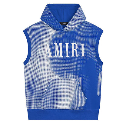 AMIRI Flock Hooded Sleeveless Sweatshirt AMIRI