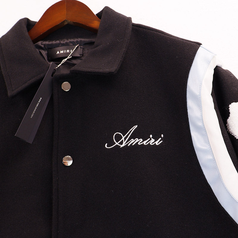 AMIRI letter logo print bone patch jacket AMIRI