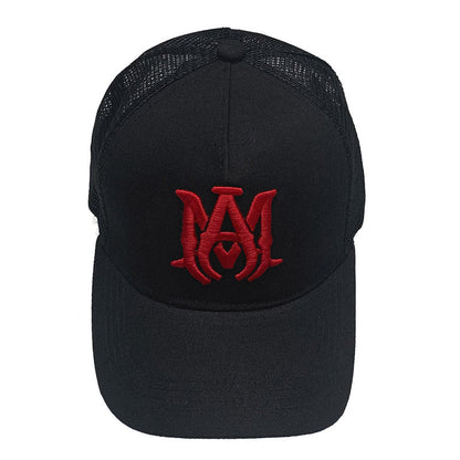 AMIRI LOGO TRUCKER CAPS AMIRI